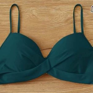 Shein padded underwire bikini top
